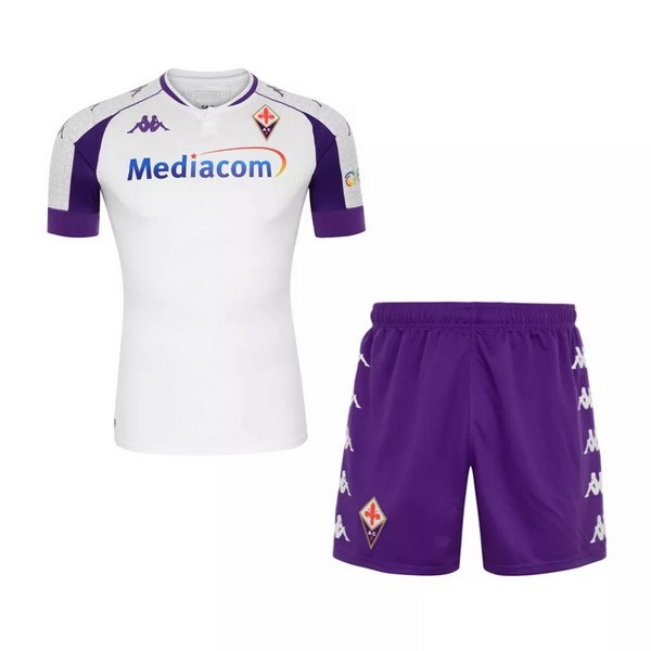Maillot Football Fiorentina Exterieur Enfant 2020-21 Blanc